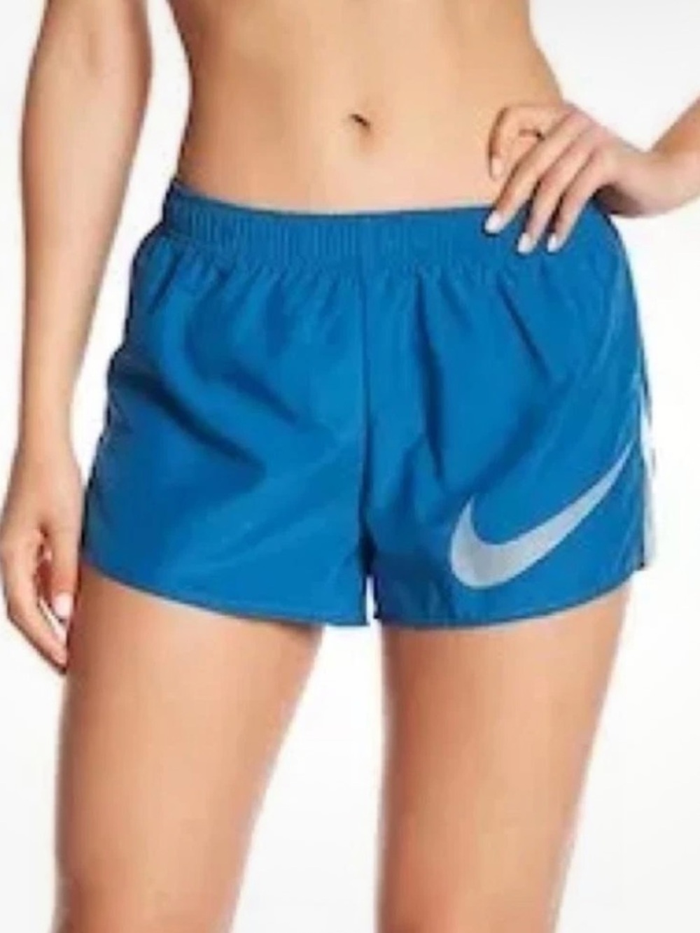 Nike Dry City Core Dri-Fit Blue Pull-On Running Shorts Women’s Size Medium